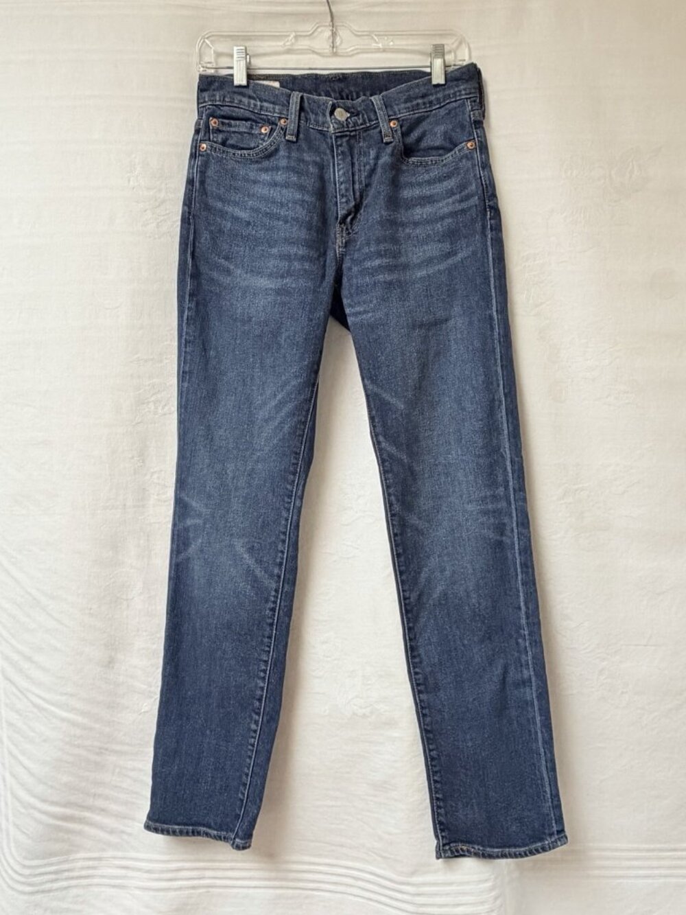 Levi Strauss 511 Womens 29 x 30 Dark Wash Slim Fit Jeans Denim Pants Premium